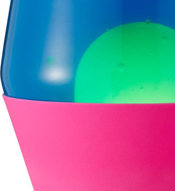 Lava The Original Lamp - 14.5 Neon Pink - Classic Liquid Motion Lamp - Green/Yellow and Blue Liquid - Item #2383 (Amazon Exclusive)